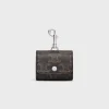 Airpods case in Triomphe canvas and Calfskin