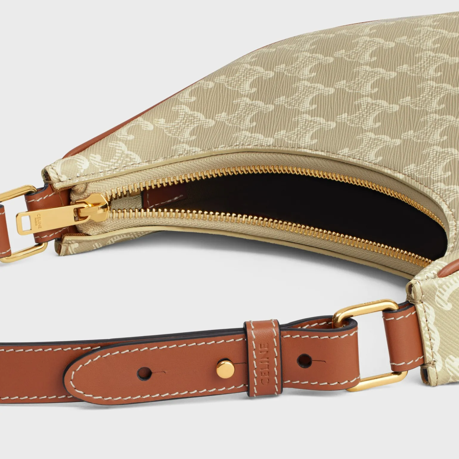 Ava Bag in Triomphe Canvas and calfskin