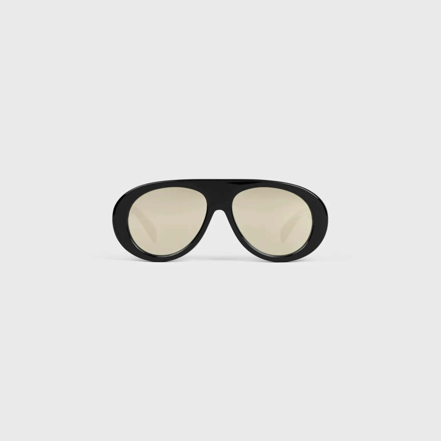 Aviator S300 Sunglasses in Acetate with Mirror Lenses