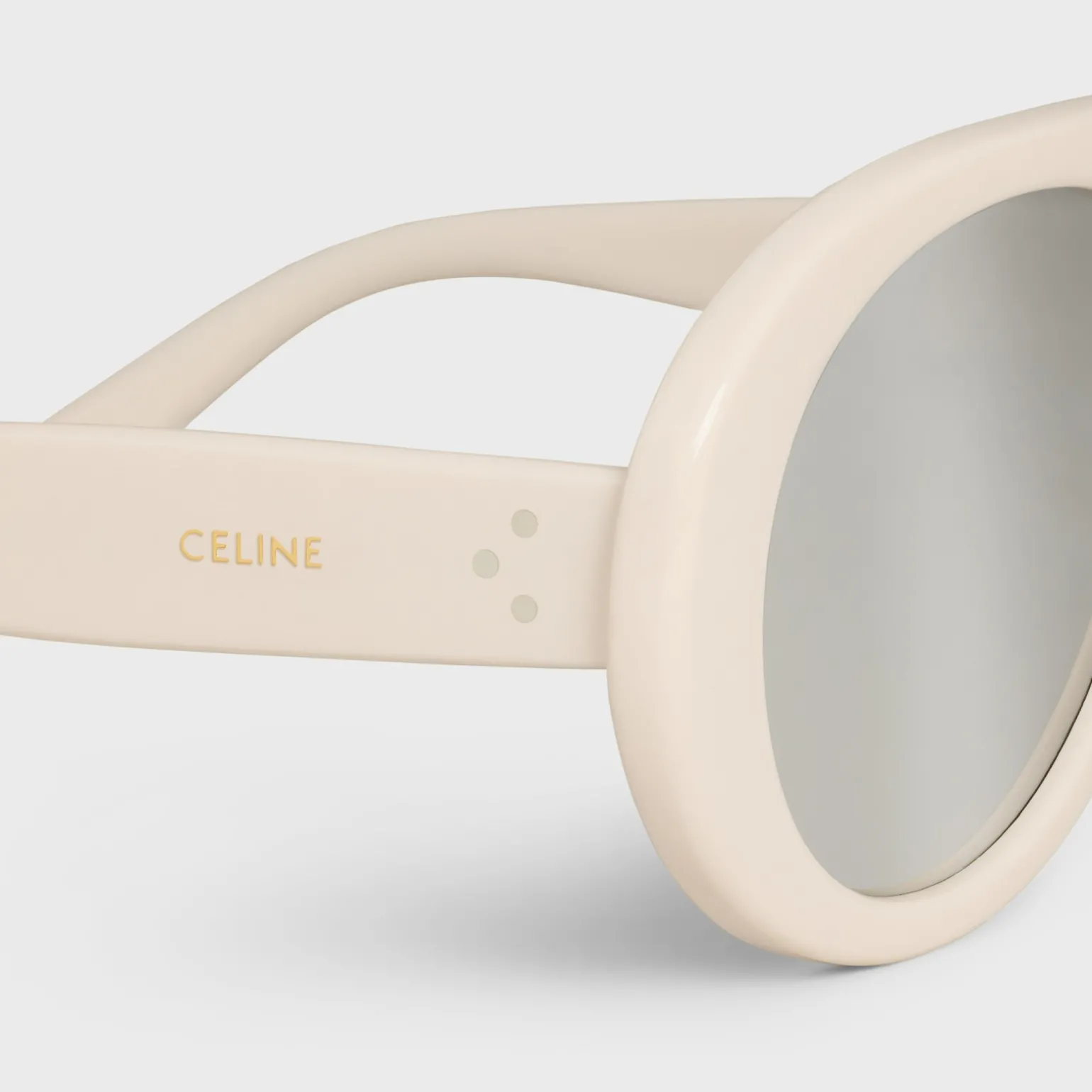 Aviator S300 Sunglasses in Acetate with Mirror Lenses