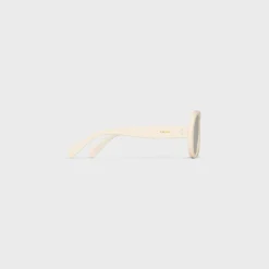 Aviator S300 Sunglasses in Acetate with Mirror Lenses