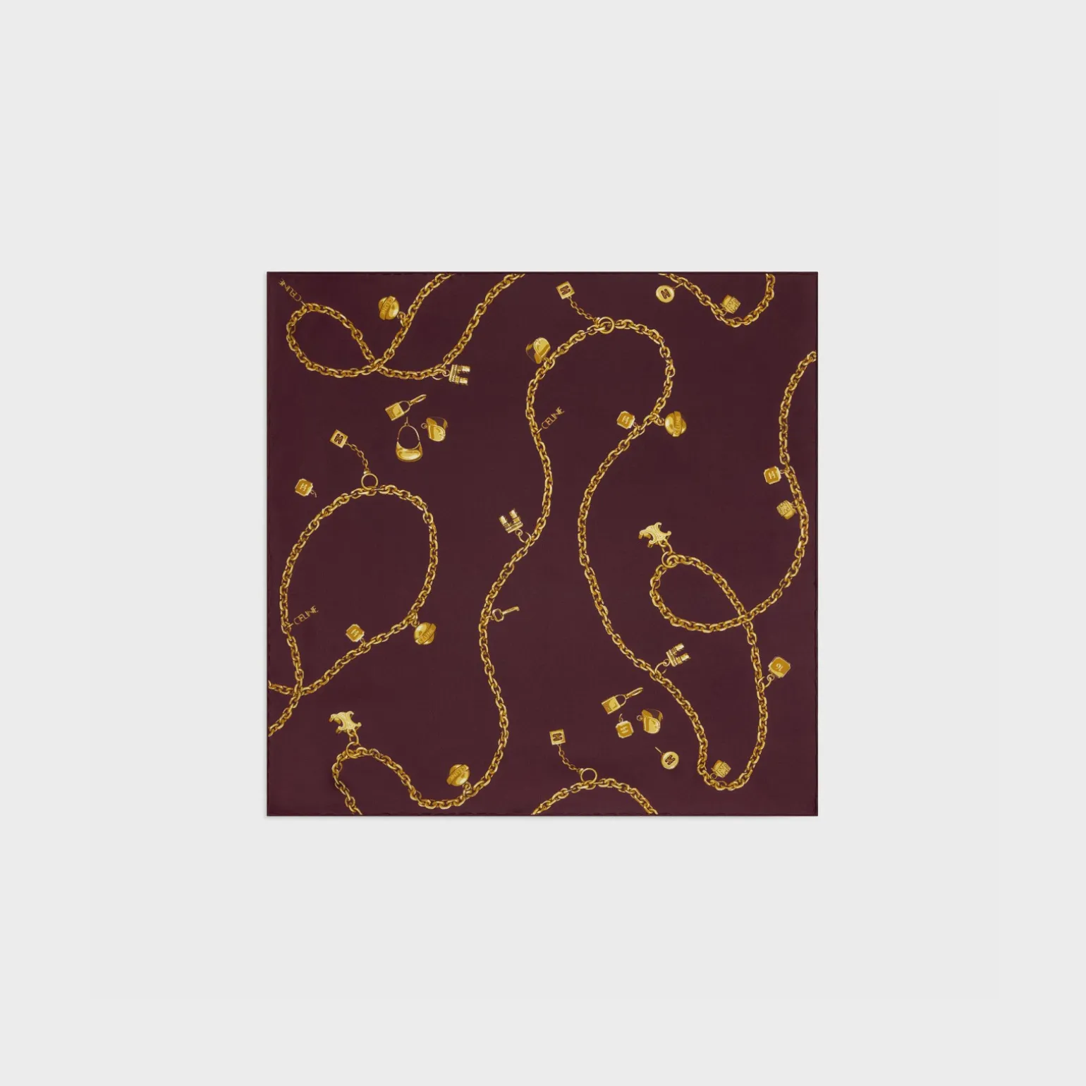 bandana in silk twill