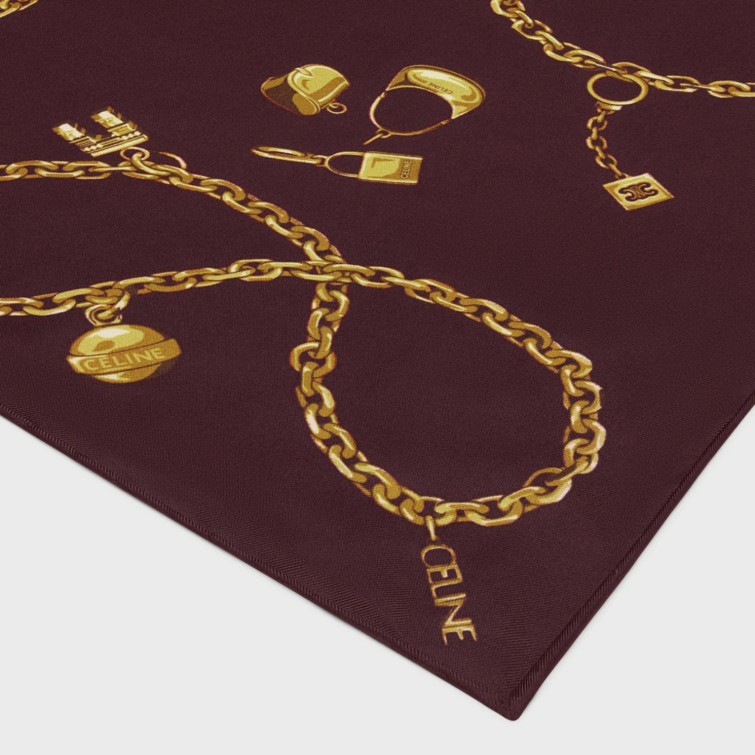 bandana in silk twill