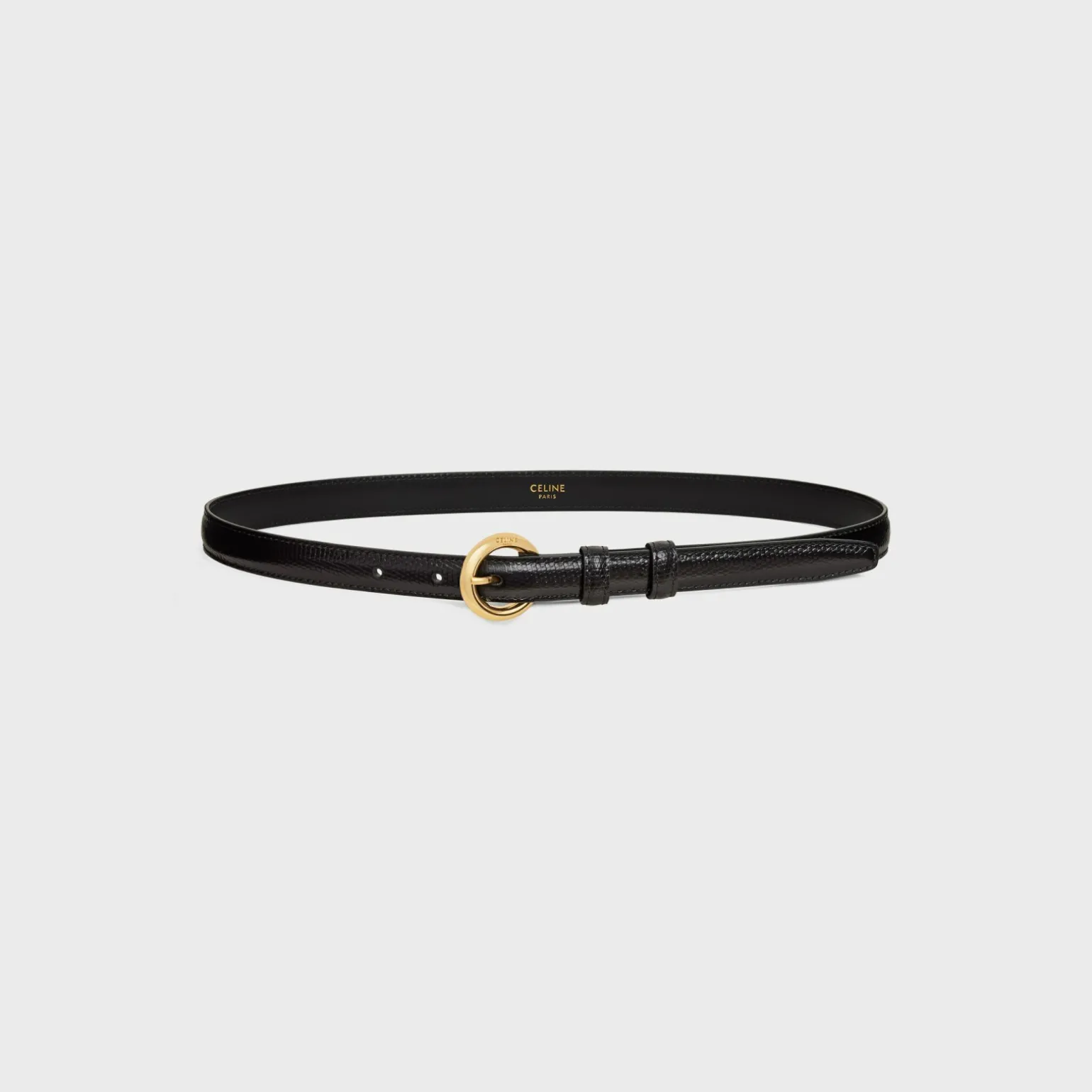 BC-10 18mm belt in Lizard embossed calfskin