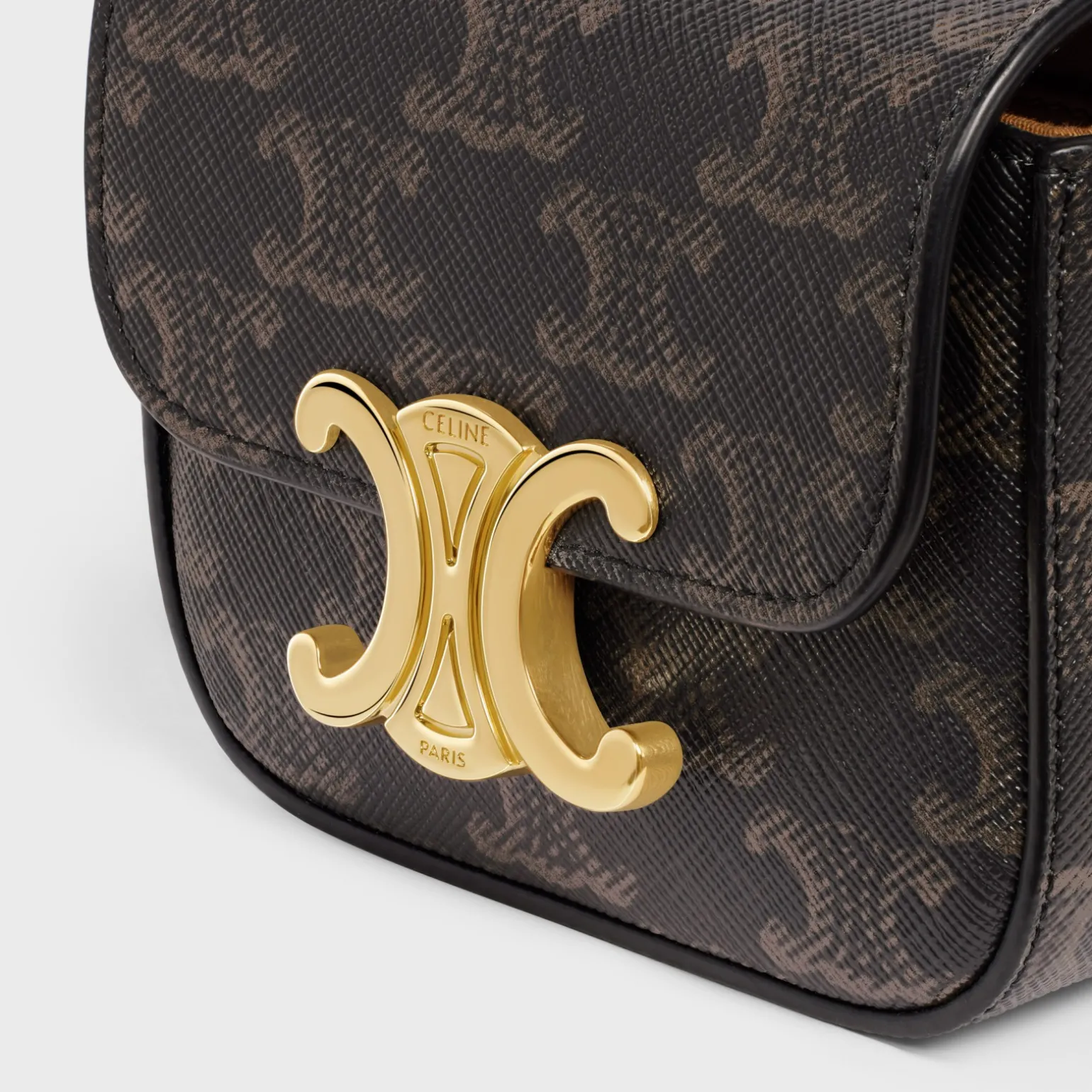 BELT BAG TRIOMPHE BELT in TRIOMPHE CANVAS AND CALFSKIN
