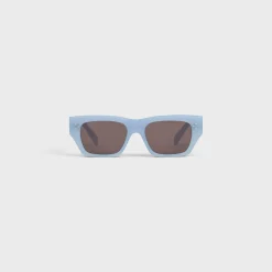 Black Frame 55 Sunglasses in Acetate