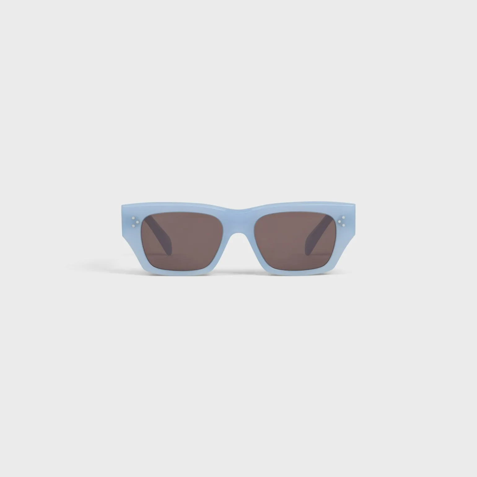 Black Frame 55 Sunglasses in Acetate