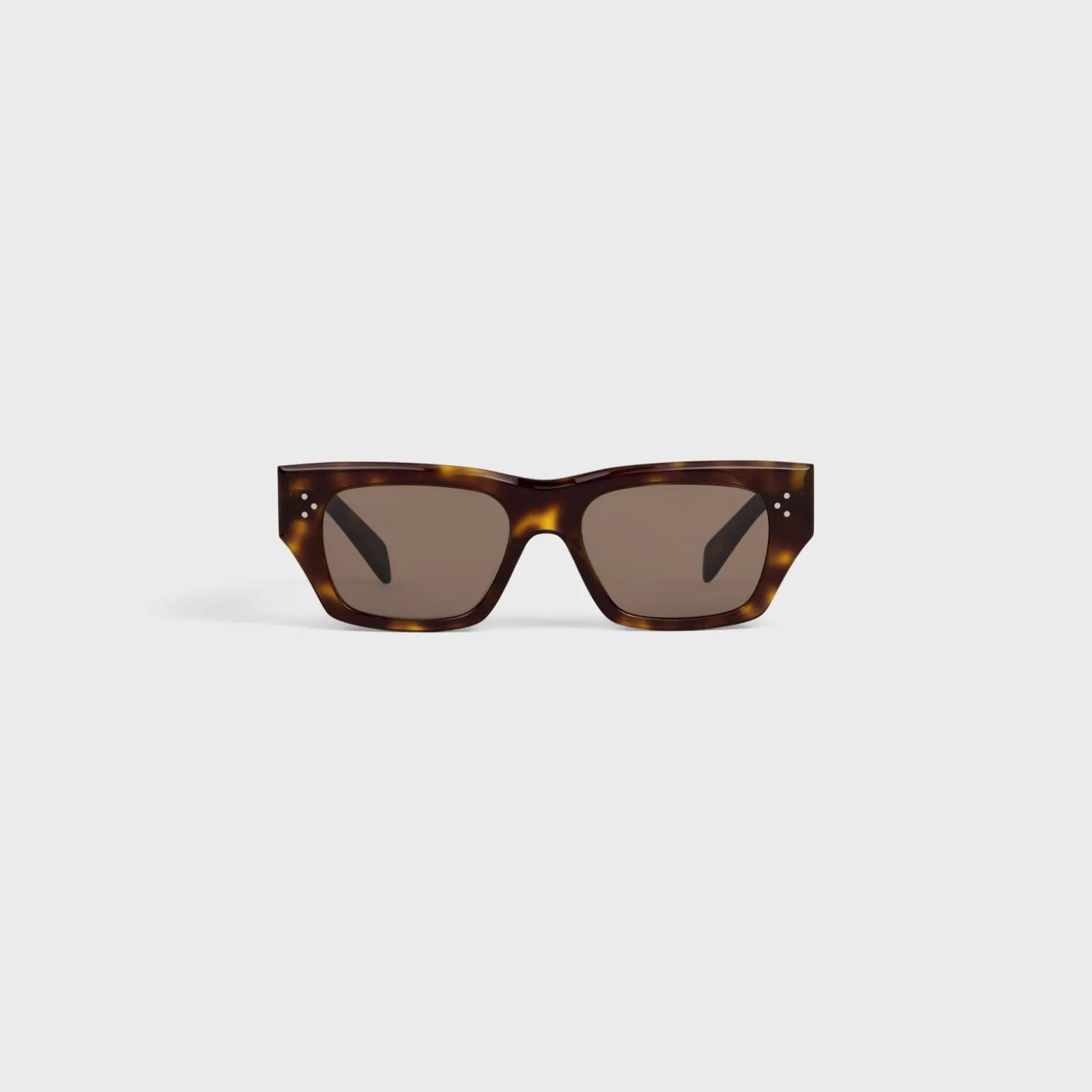Black Frame 55 Sunglasses in Acetate