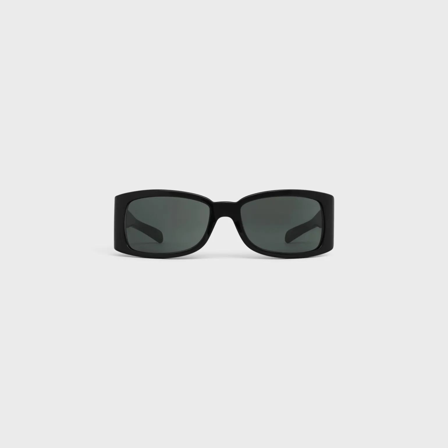Black Frame 54 Sunglasses in Acetate