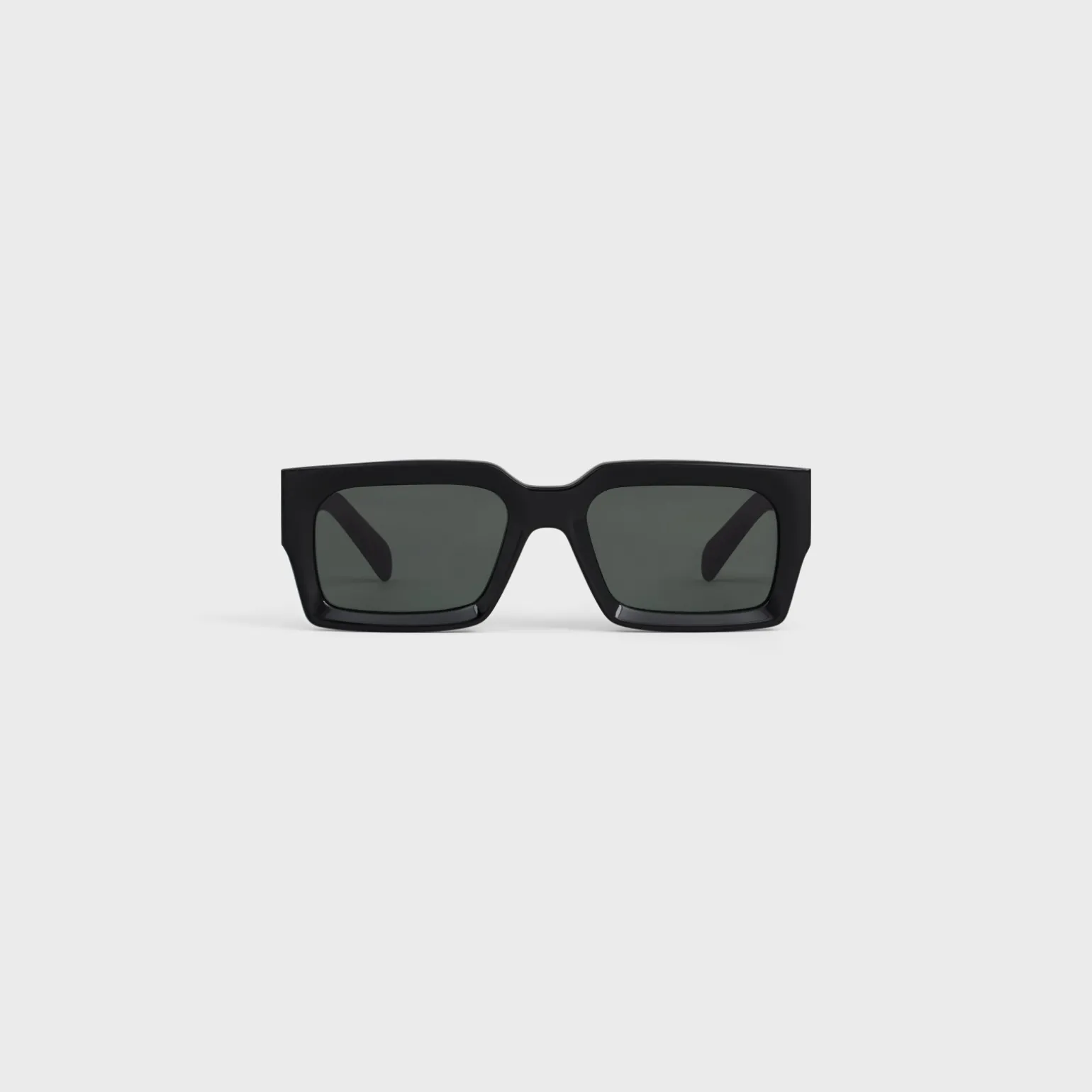 Black Frame 53 Sunglasses in Acetate