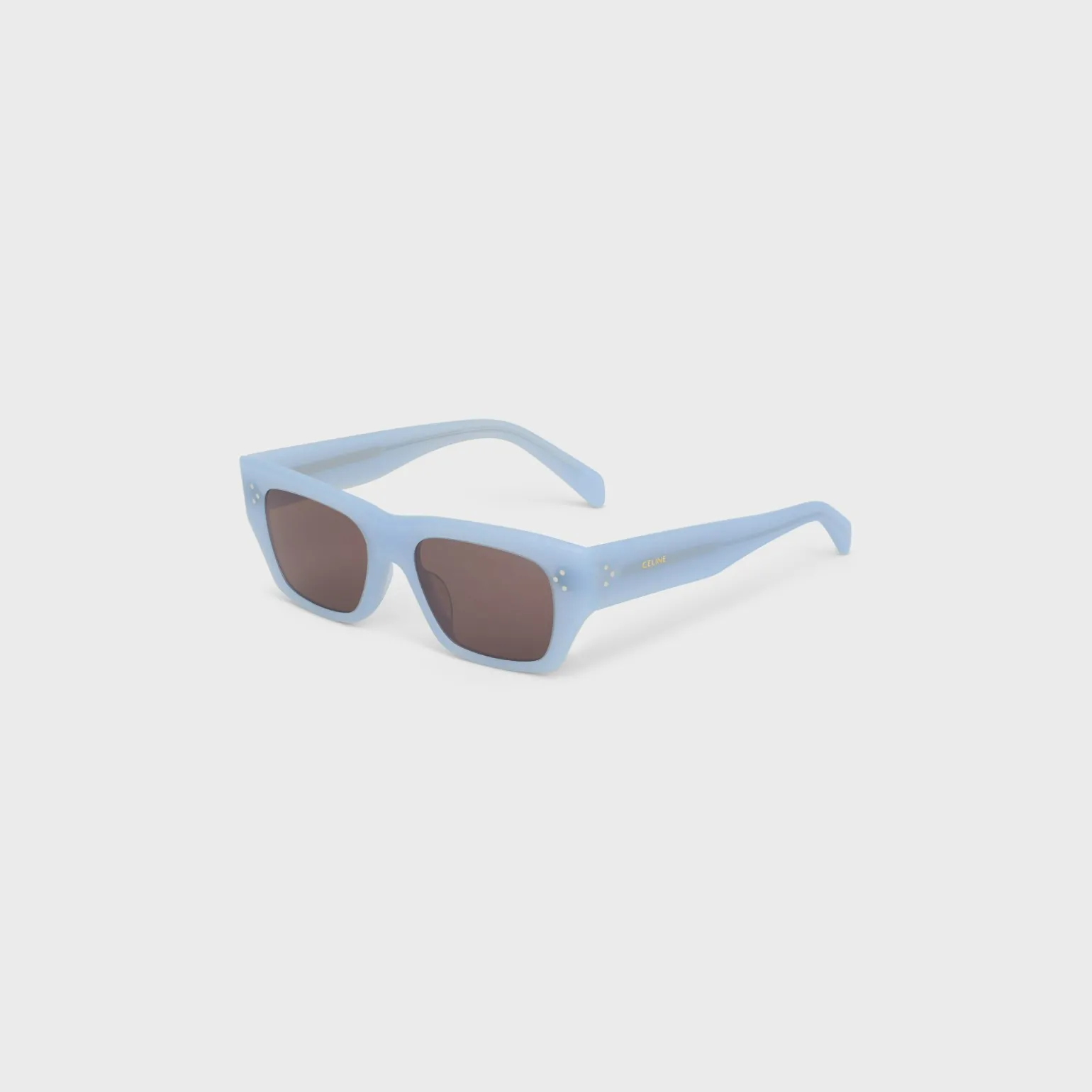 Black Frame 55 Sunglasses in Acetate