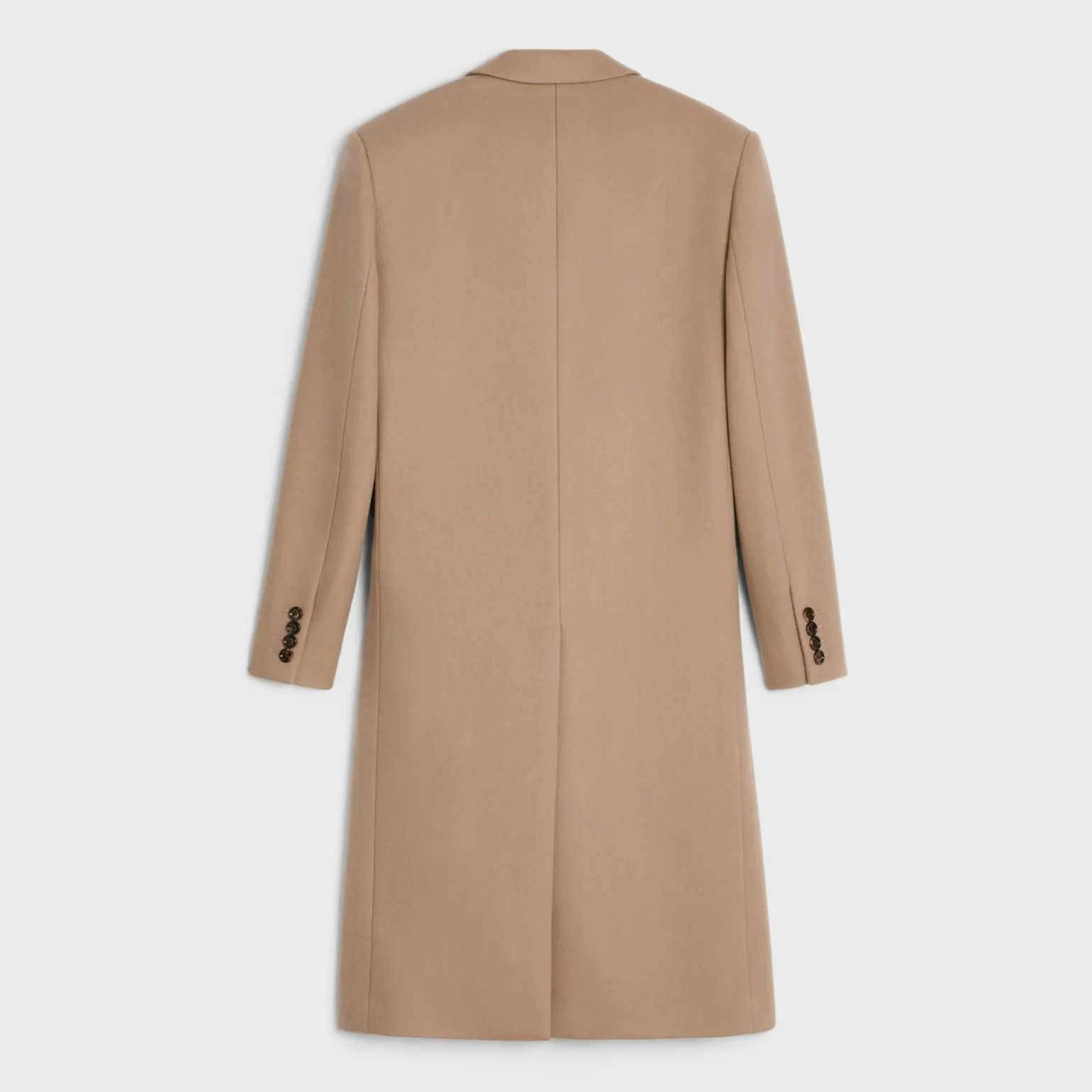 boxy coat in cashmere cloth