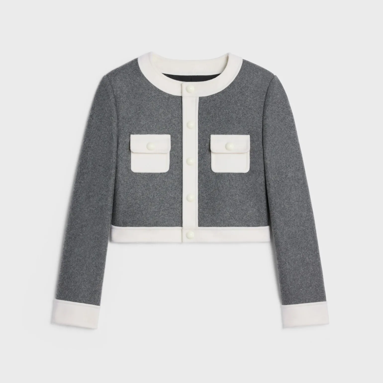 Brompton jacket in wool cloth