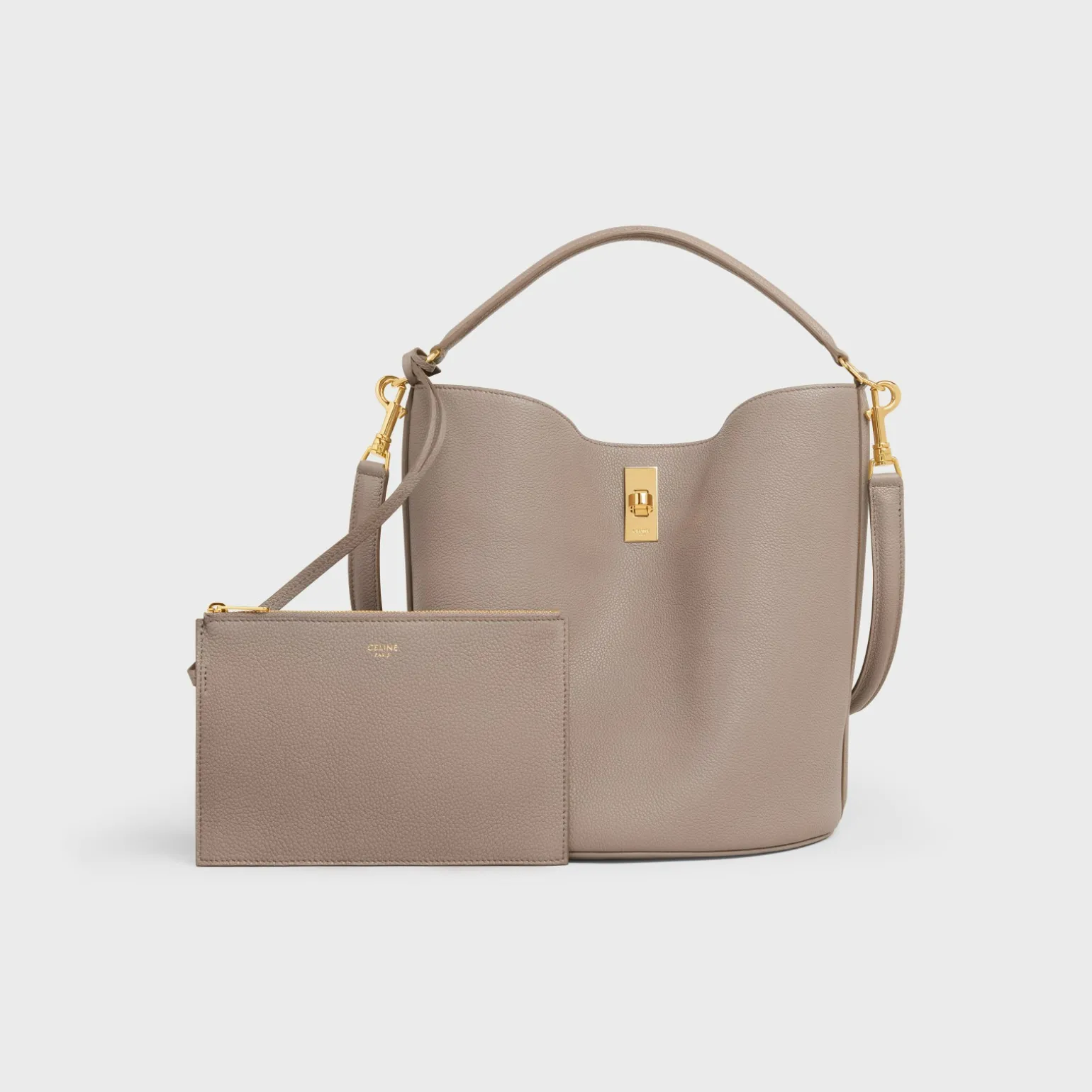 Bucket 16 Bag in Supple Grained Calfskin