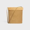 BUCKET in SUEDE CALFSKIN AND SHEARLING
