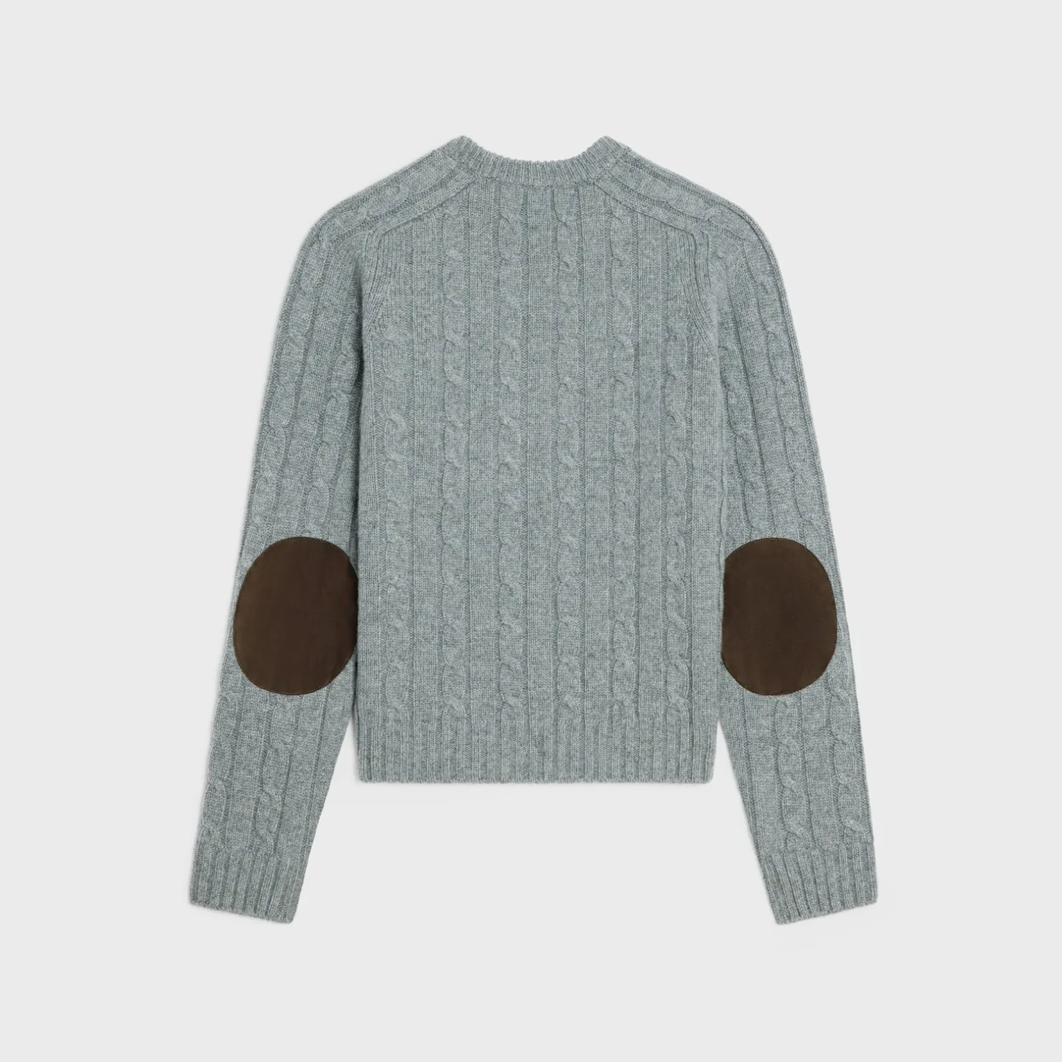cable-knit triomphe sweater in cashmere