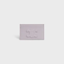 CARD HOLDER CUIR TRIOMPHE IN SHINY CALFSKIN