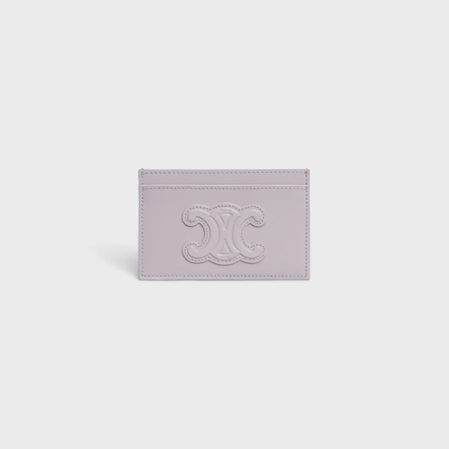 CARD HOLDER CUIR TRIOMPHE IN SHINY CALFSKIN