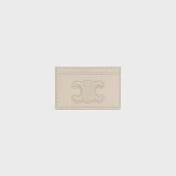 CARD HOLDER CUIR TRIOMPHE IN SHINY CALFSKIN