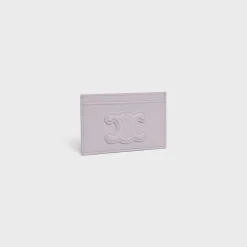 CARD HOLDER CUIR TRIOMPHE IN SHINY CALFSKIN