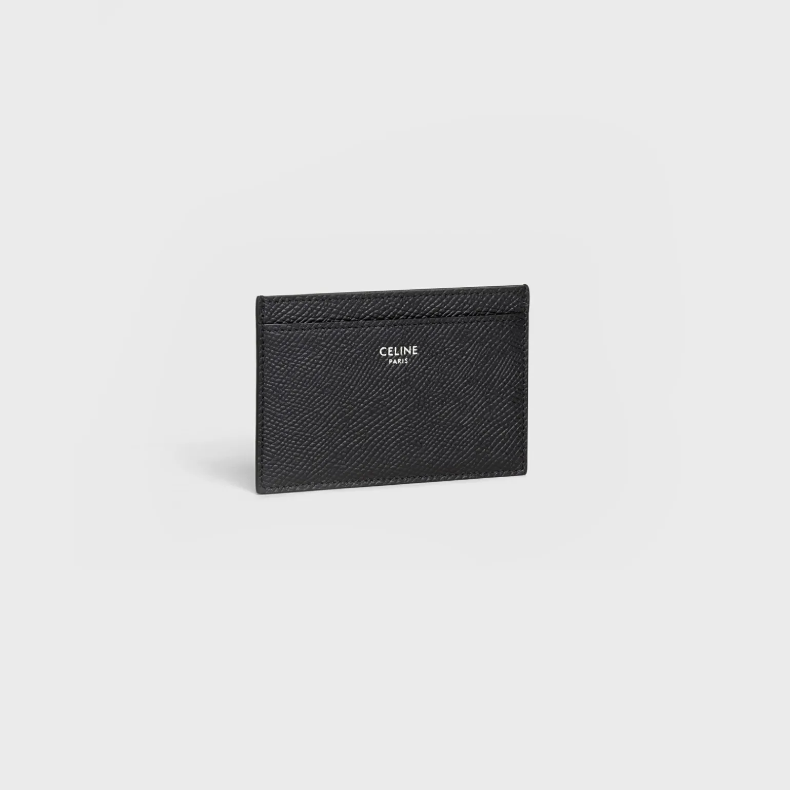Card holder in Grained calfskin