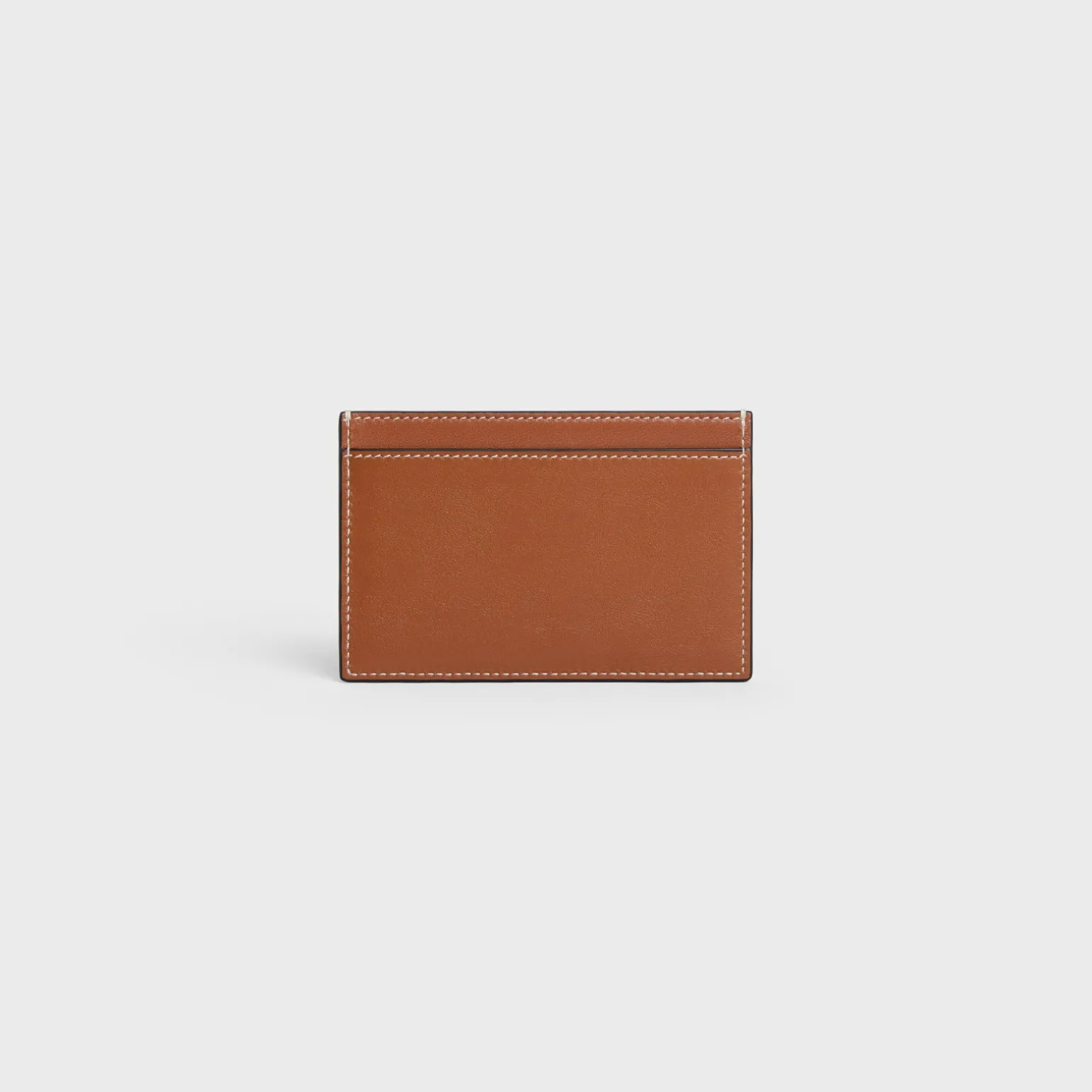 Card holder in smooth lambskin