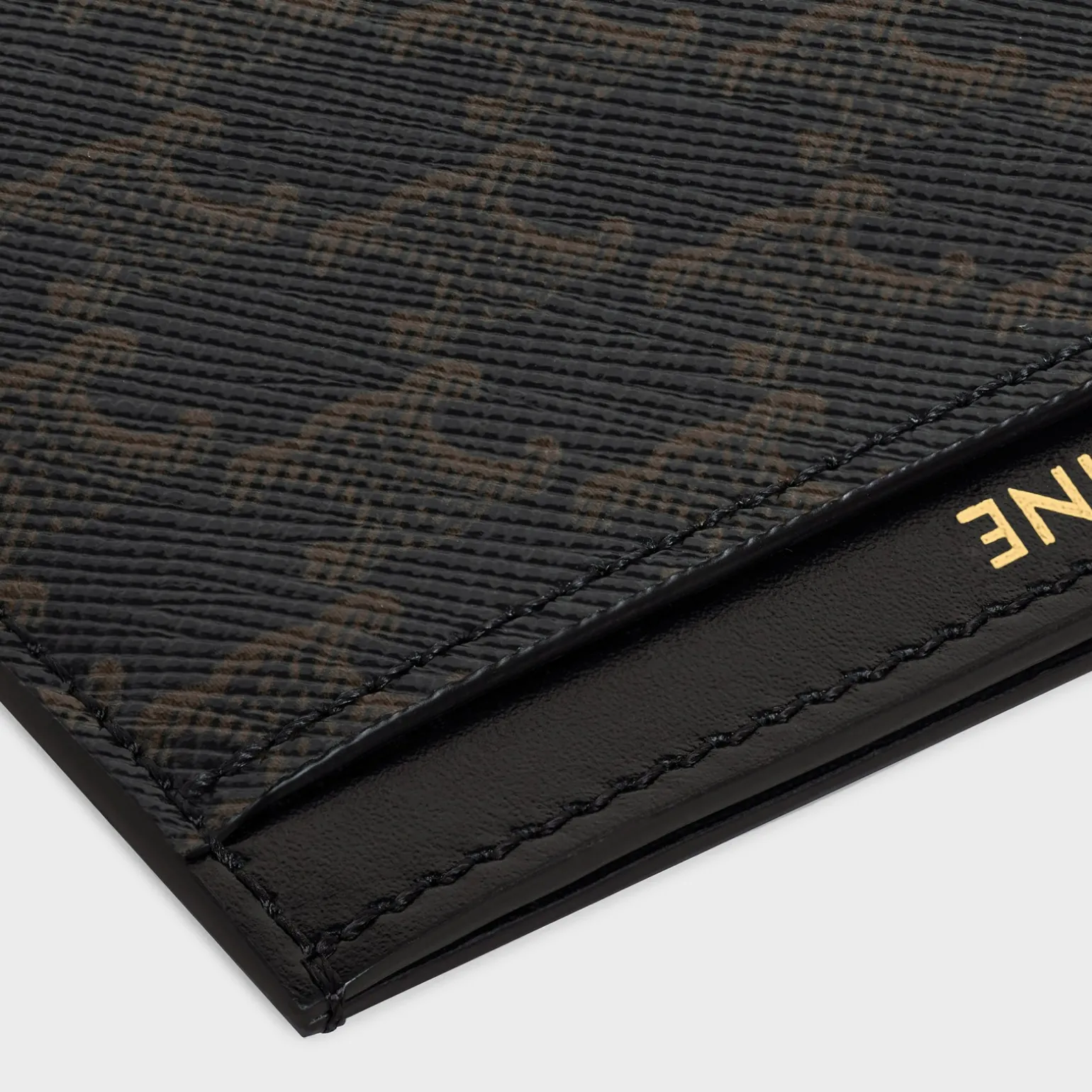 Card holder in Triomphe Canvas and calfskin