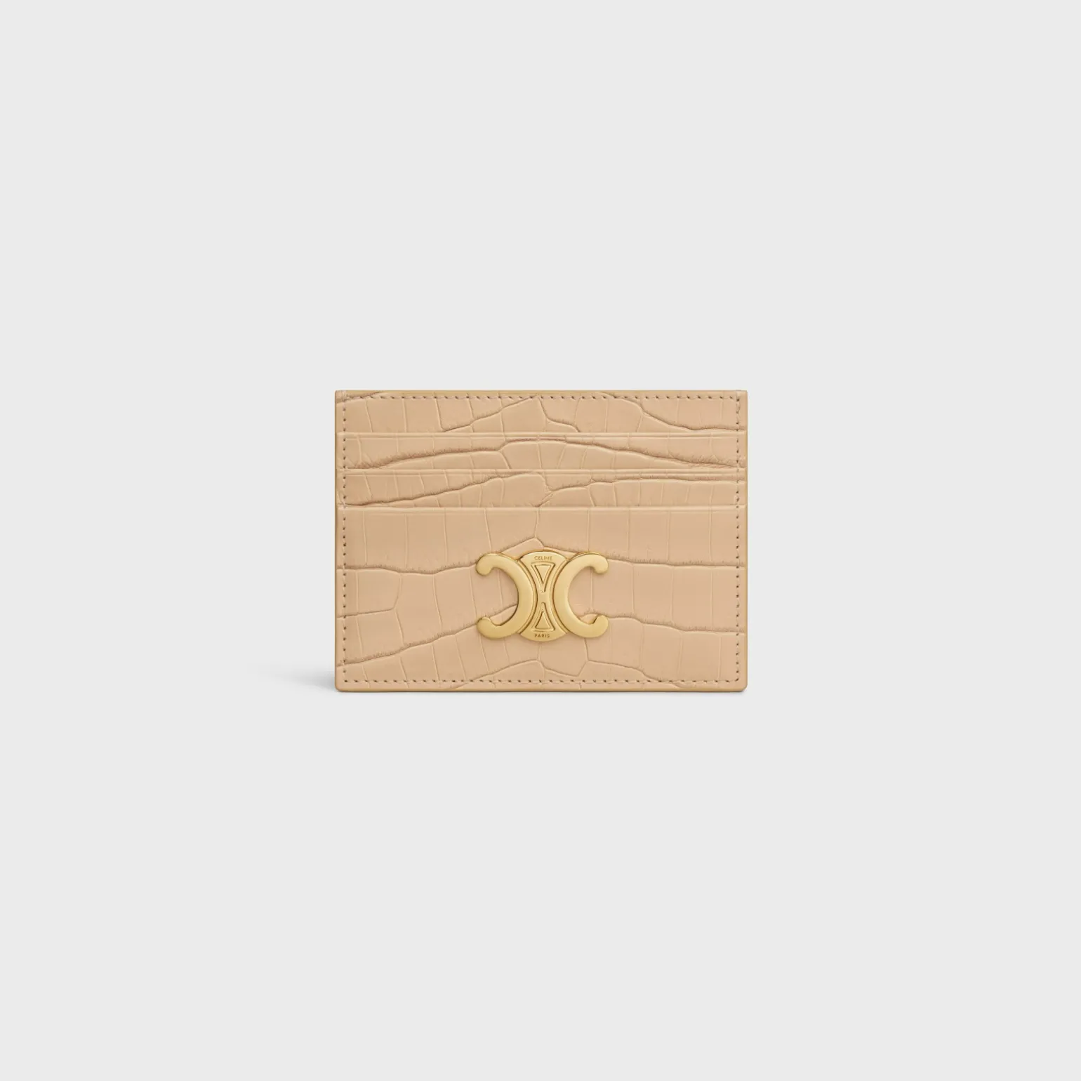 CARD HOLDER TRIOMPHE in NILOTICUS CROCODILE