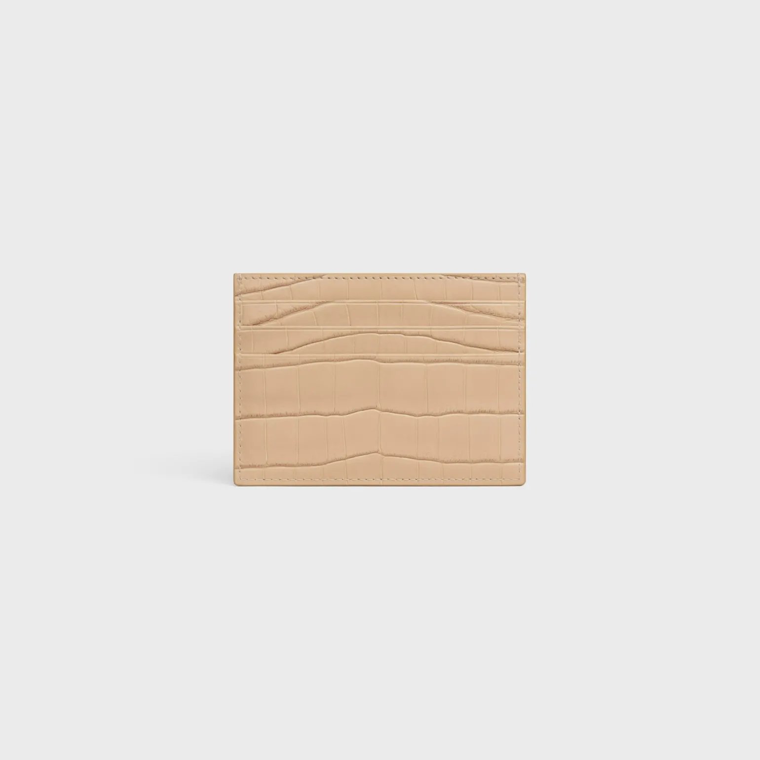 CARD HOLDER TRIOMPHE in NILOTICUS CROCODILE
