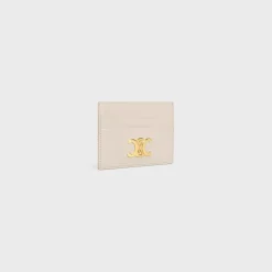 CARD HOLDER TRIOMPHE in Shiny calfskin