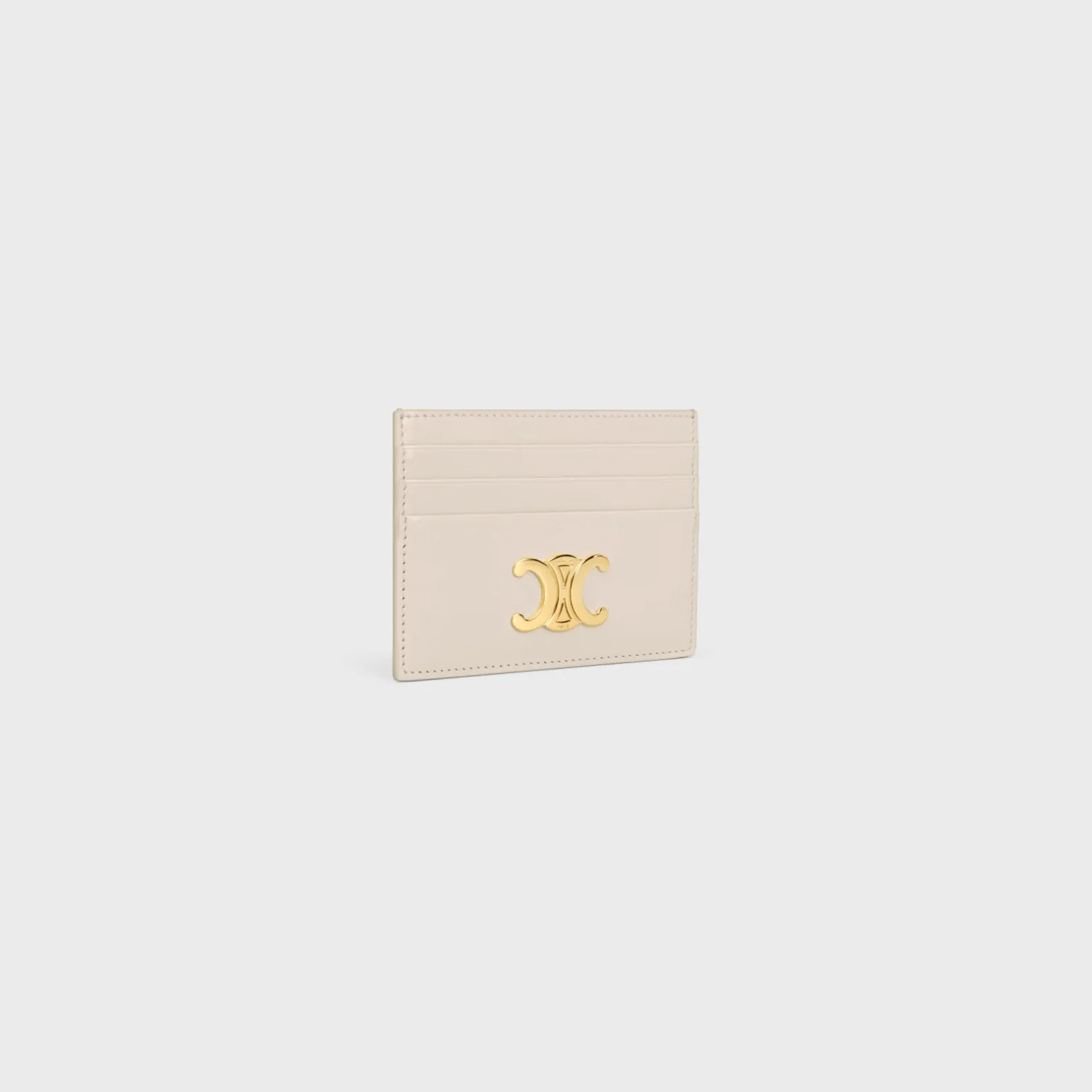CARD HOLDER TRIOMPHE in Shiny calfskin