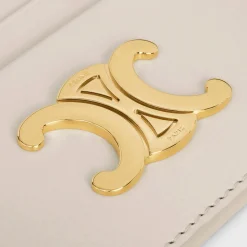 CARD HOLDER TRIOMPHE in Shiny calfskin