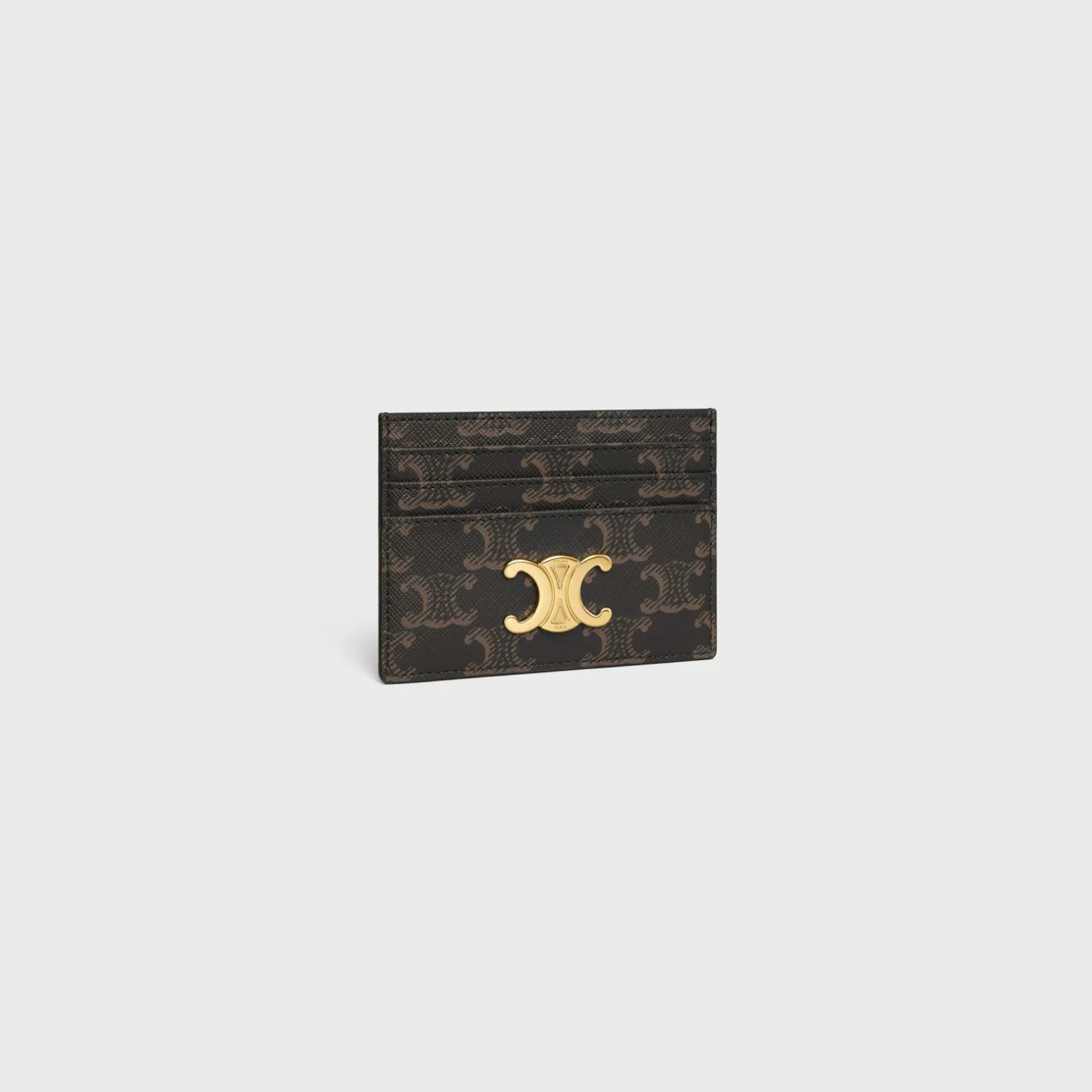 CARD HOLDER TRIOMPHE in Triomphe Canvas