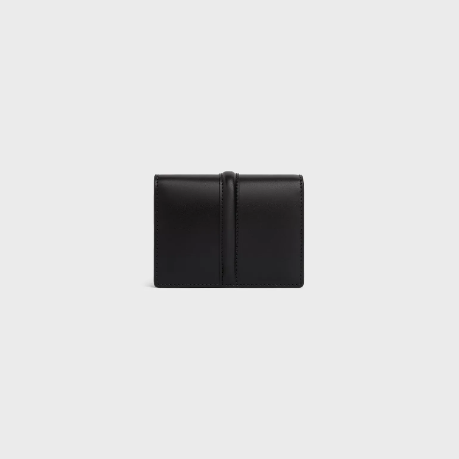 16 CARD HOLDER WITH FLAP in SHINY CALFSKIN