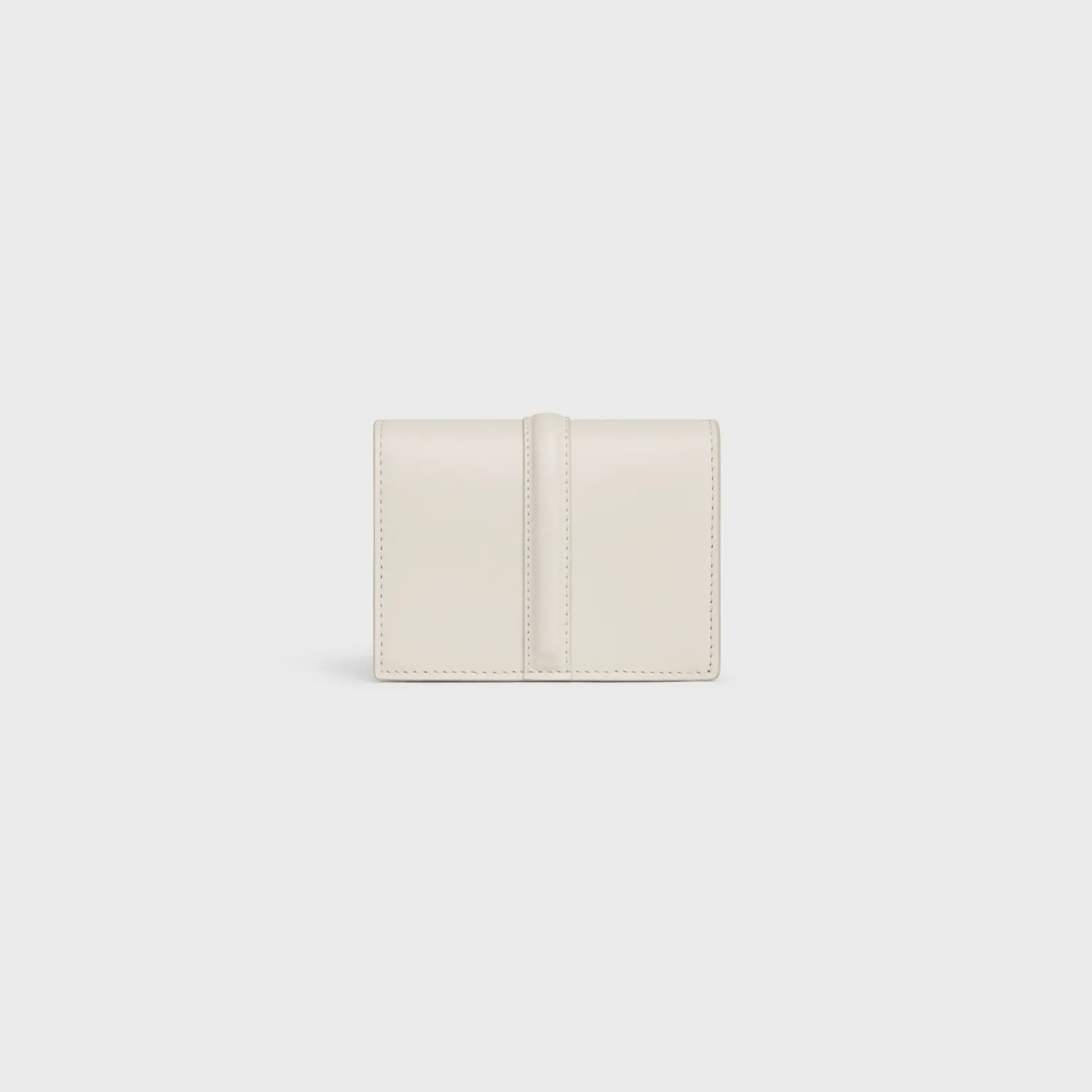 16 CARD HOLDER WITH FLAP in SHINY CALFSKIN