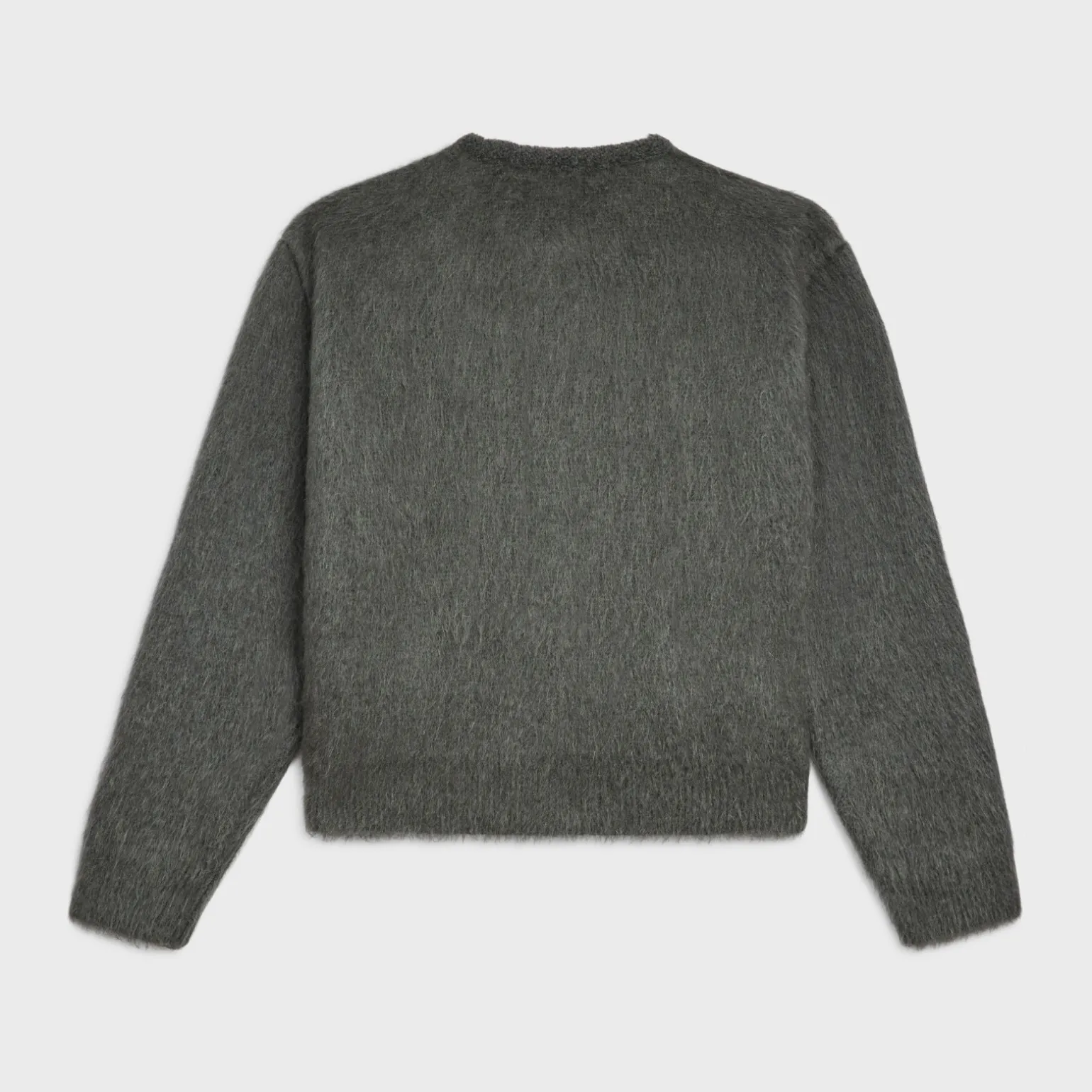 cardigan jacket in brushed mohair