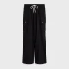cargo pants in cotton gabardine