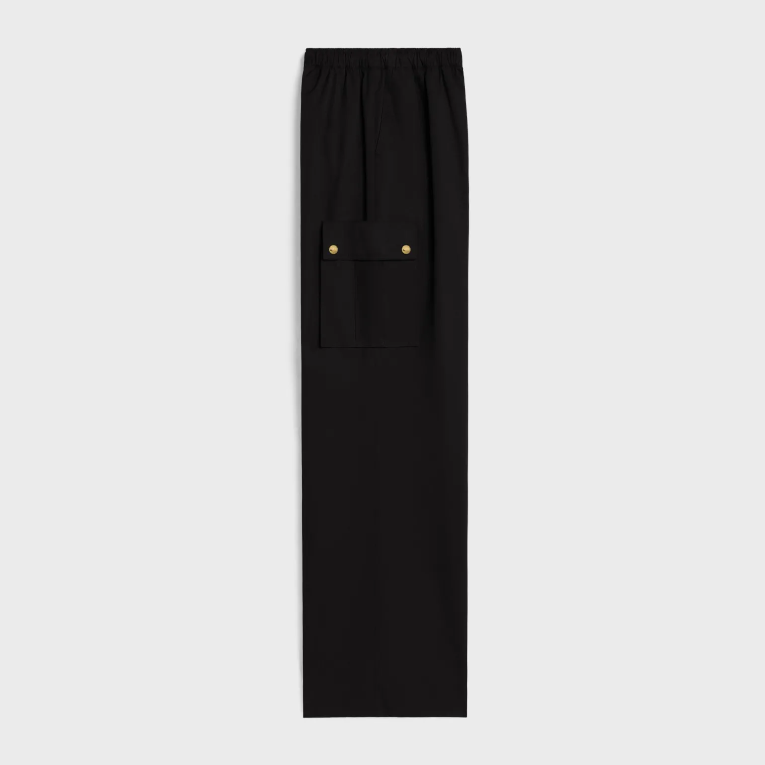 cargo pants in cotton gabardine