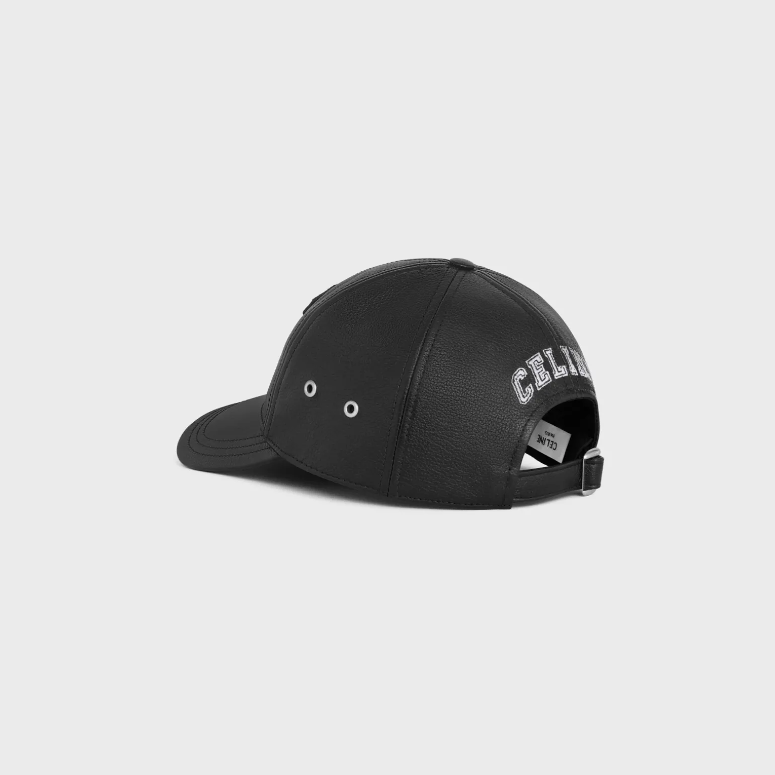 casquette baseball college agneau grainé