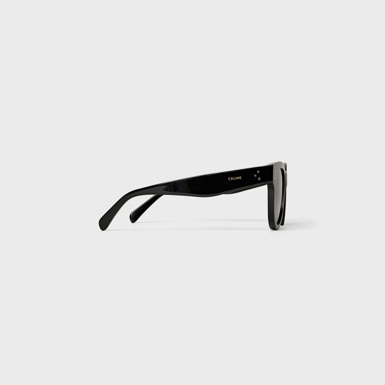 Cat Eye S003 Sunglasses in Acetate with Mineral Glass Lenses