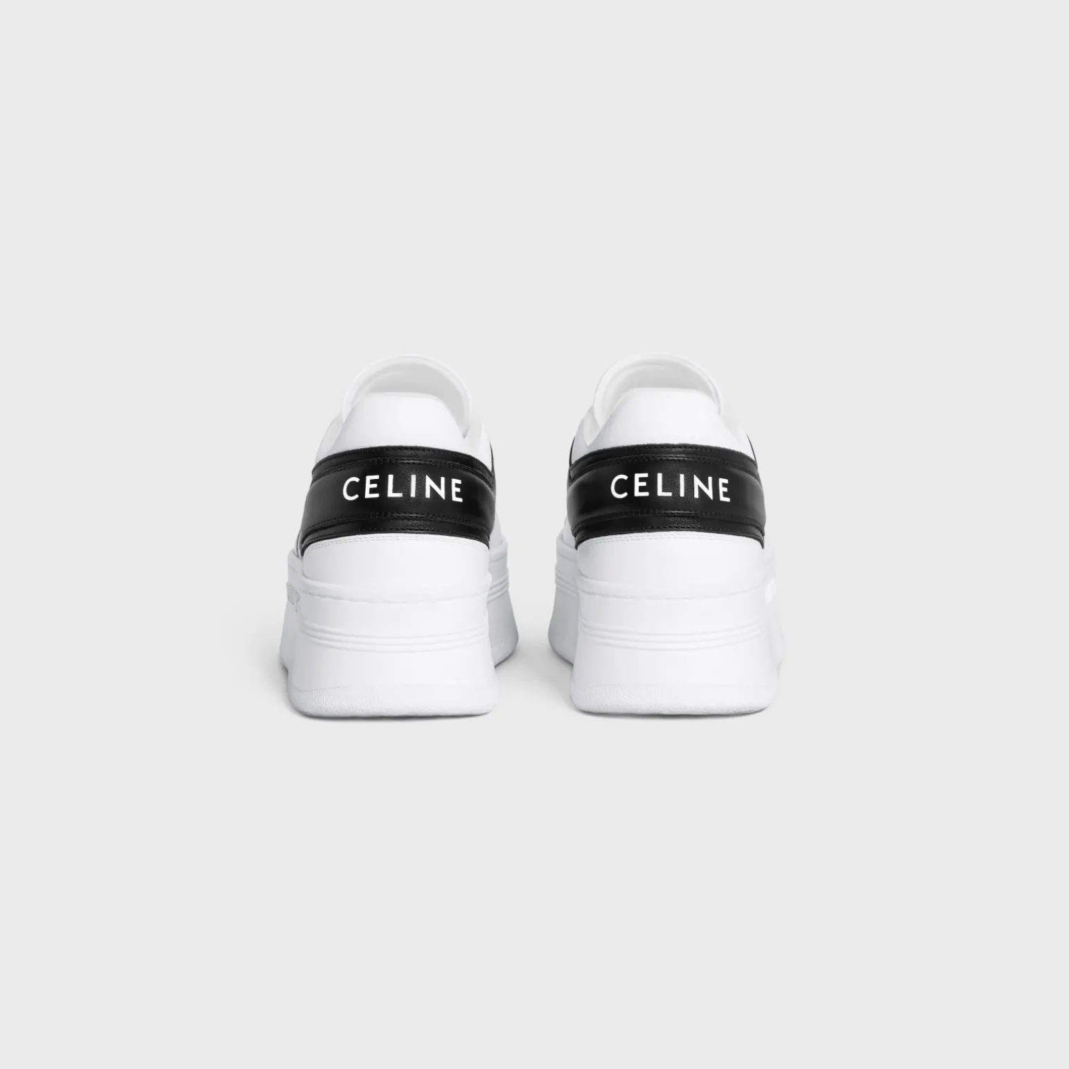 CELINE - BLOCK SNEAKERS WITH WEDGE in CALFSKIN