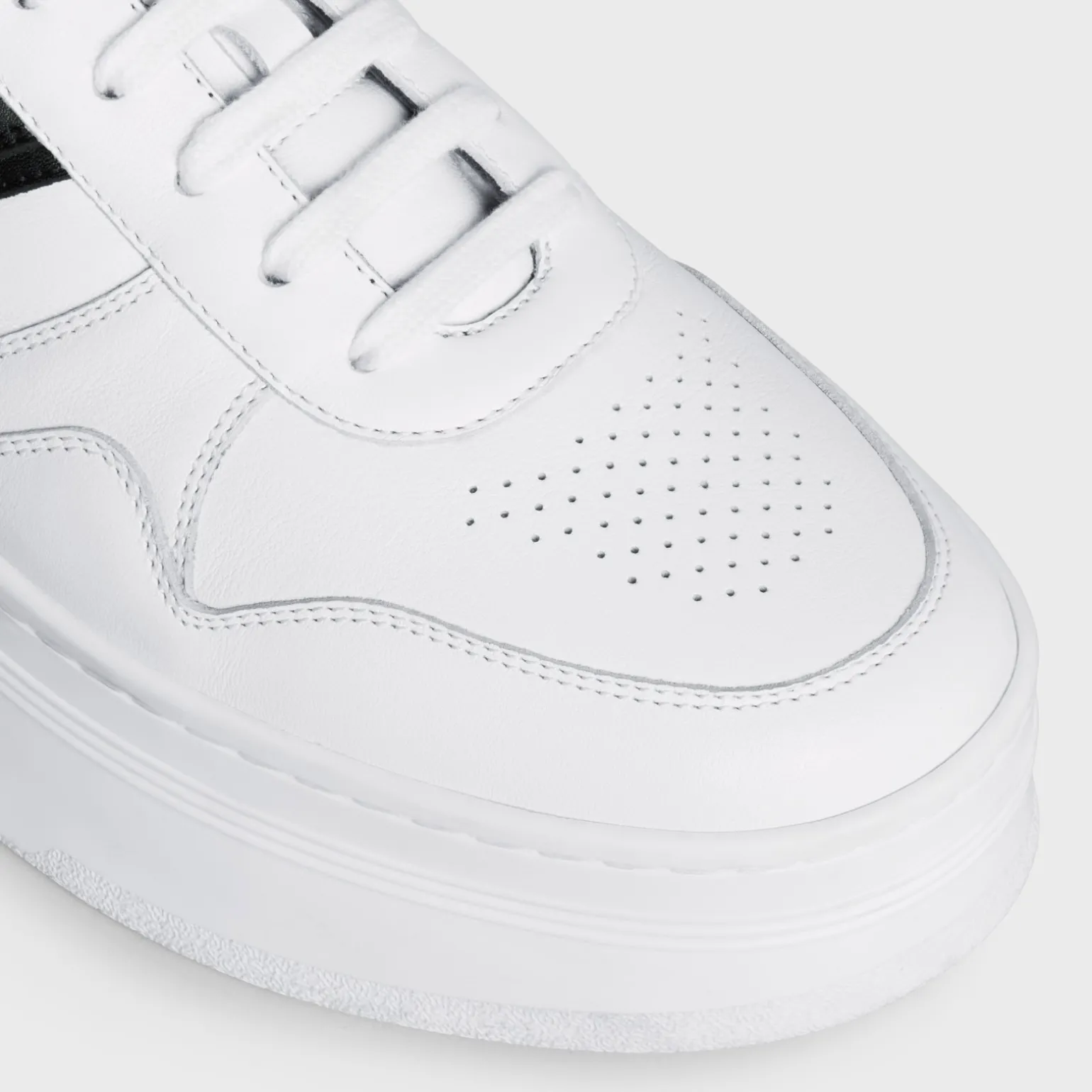 CELINE - BLOCK SNEAKERS WITH WEDGE in CALFSKIN