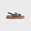 CELINE - TIPPI TRIOMPHE SANDAL in CALFSKIN - VÉGÉTAL TANNING