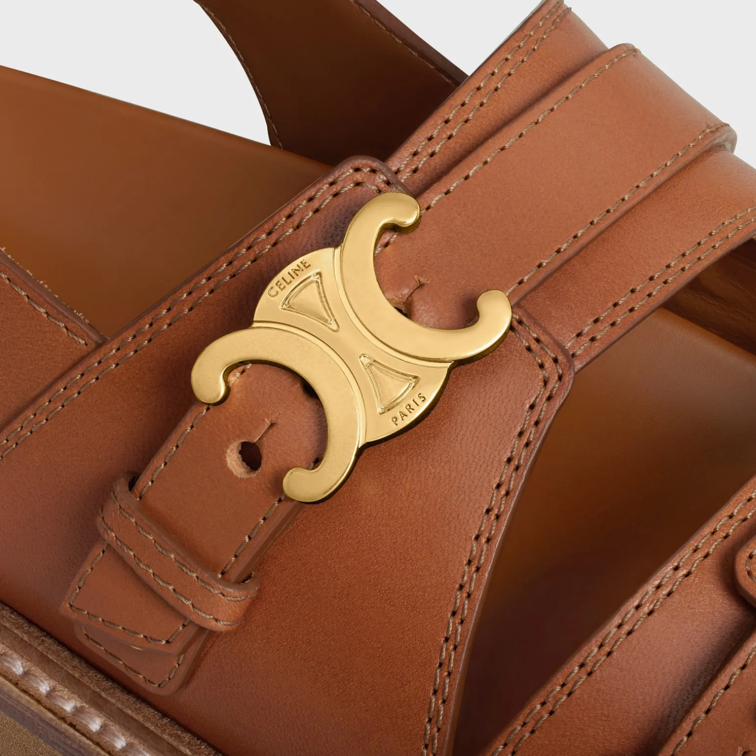 CELINE - TIPPI TRIOMPHE SANDAL in CALFSKIN