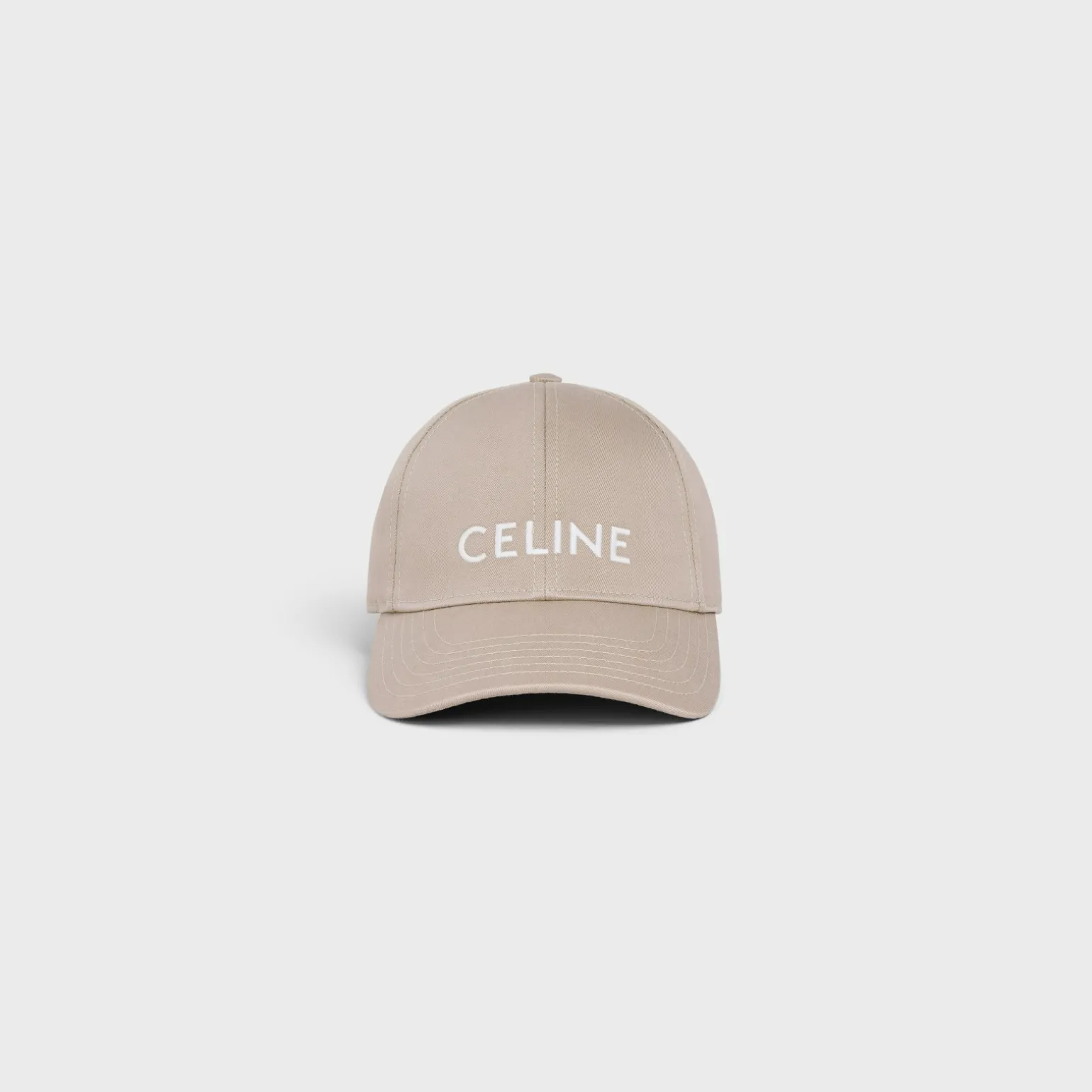 celine baseball cap in cotton