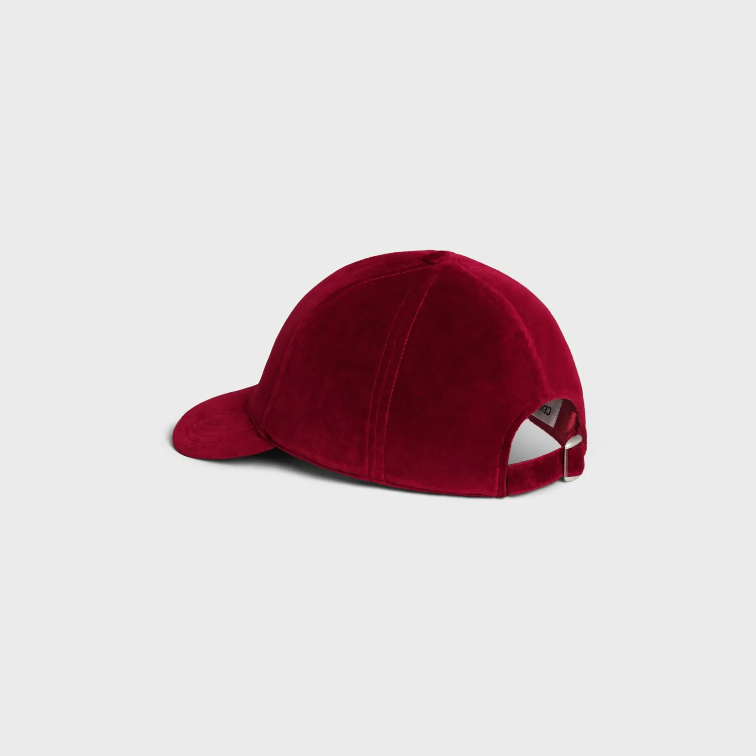 celine baseball cap in cotton velvet