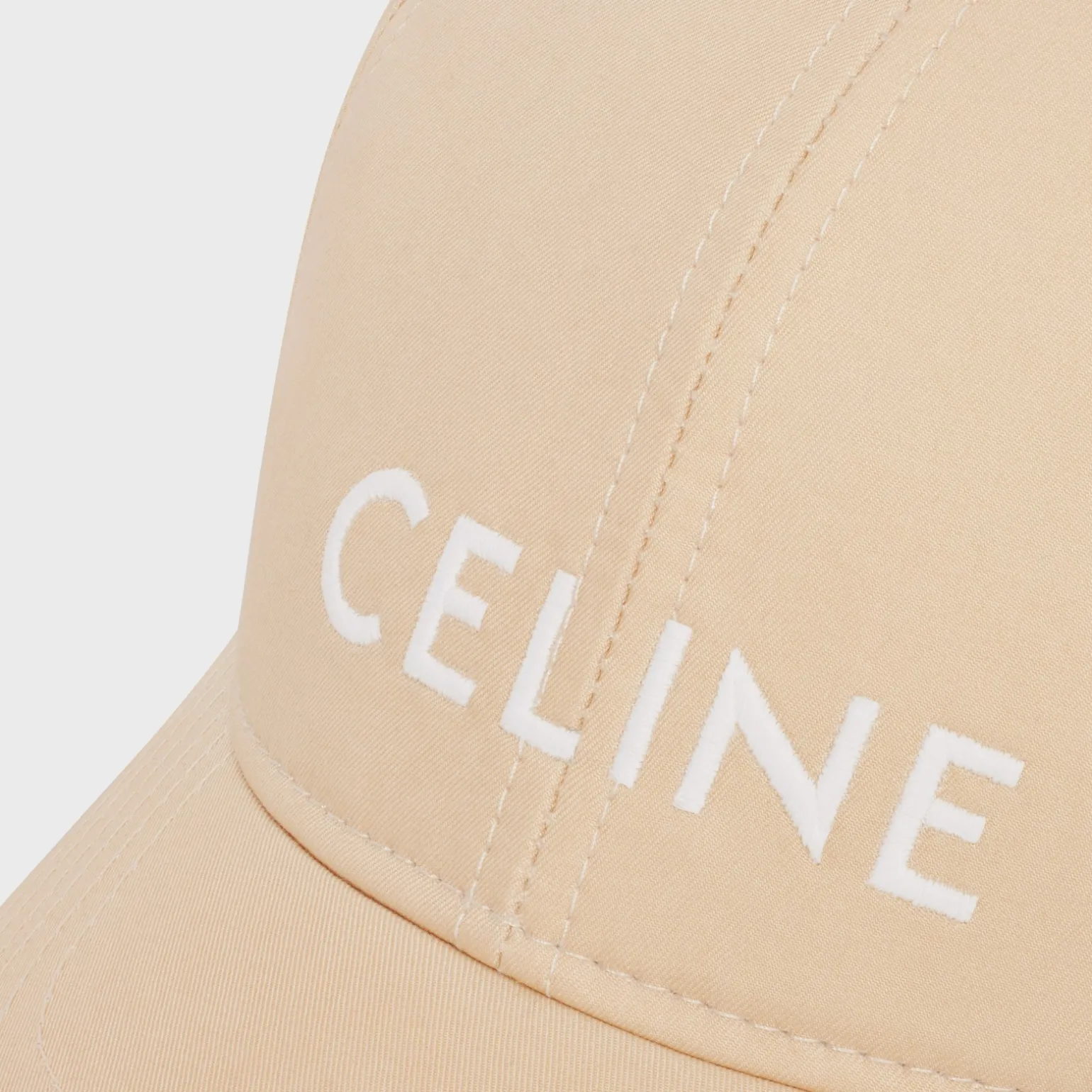 celine baseball cap in cotton