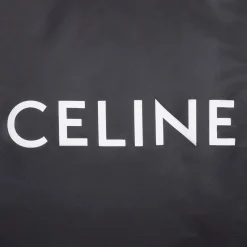 celine bomber jacket in nylon twill