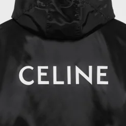 CELINE BOMBER JACKET IN SATIN-FINISH NYLON