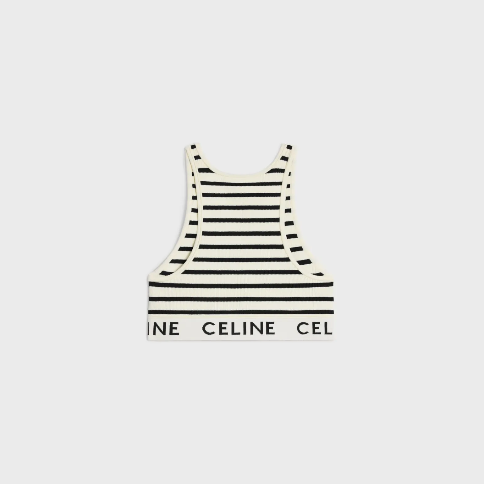 celine bra in athletic knit